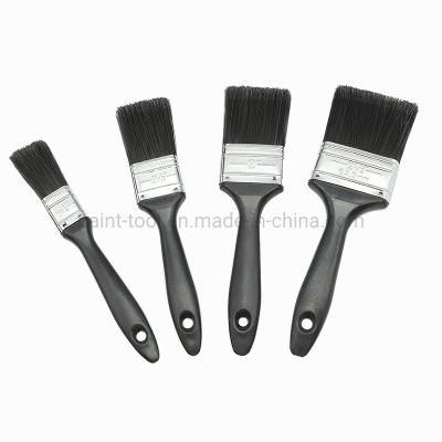 Plastics Handle Paint Brush with White Bristle