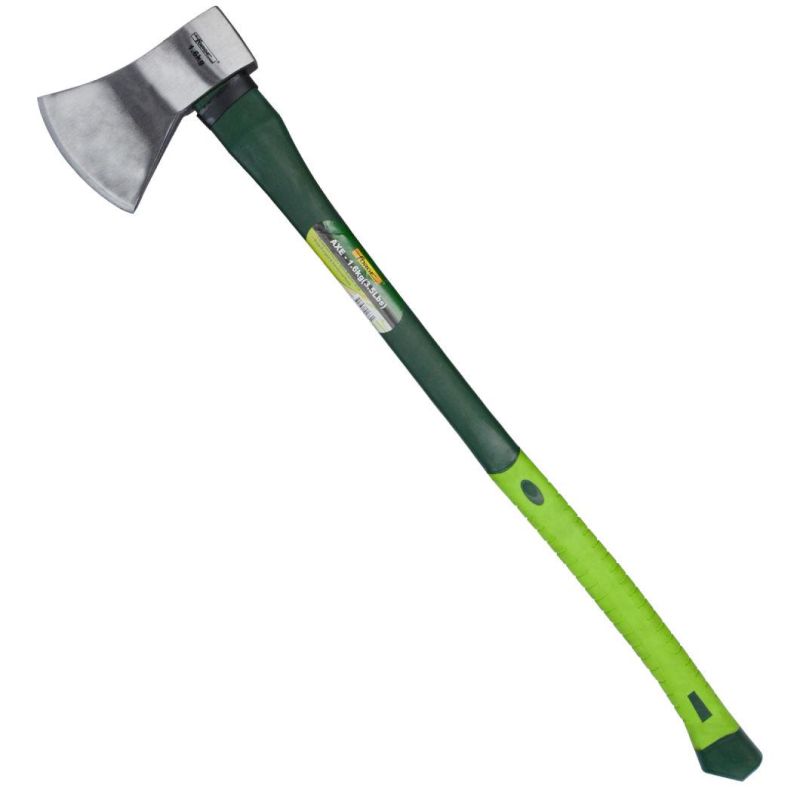 3.5lbs Garden Cutting Tools 45# Forged Steel Axe with Fiberglass Handle