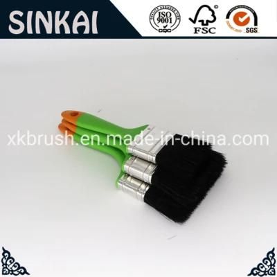 Factory Price Paint/Painting Brush with Plastic Handle and Orange Edge