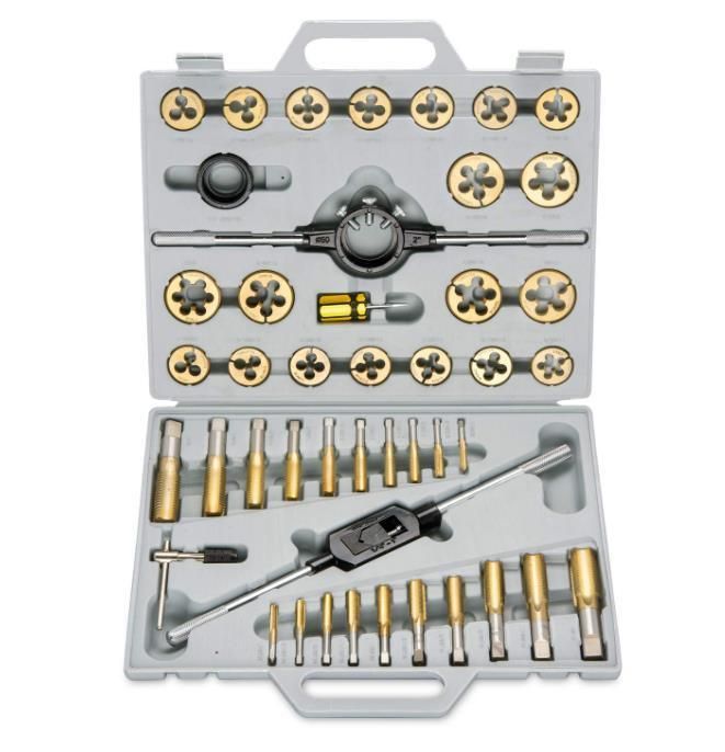PRO-Grade Large-Diameter Titanium Tap & Die Set