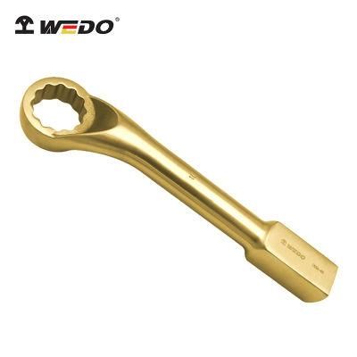 WEDO Al-Br Slogging Ring Spanner (American Type) Non-Sparking Offset Slogging Box Wrench