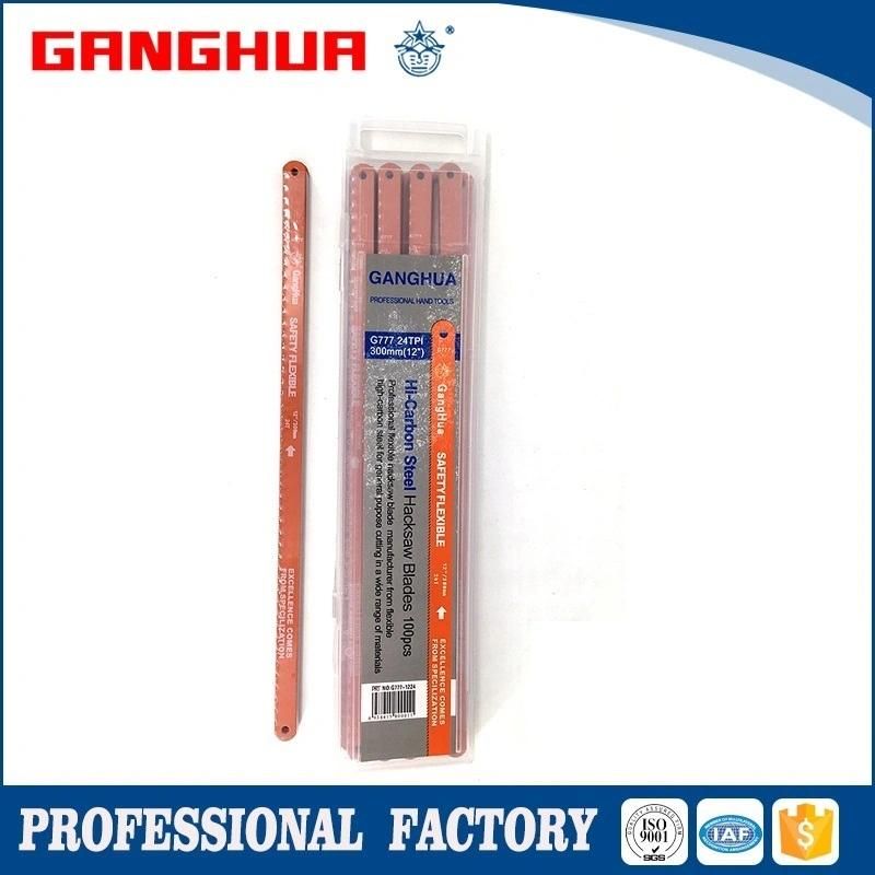 Flexible Color Carbon Steel Hacksaw Blade