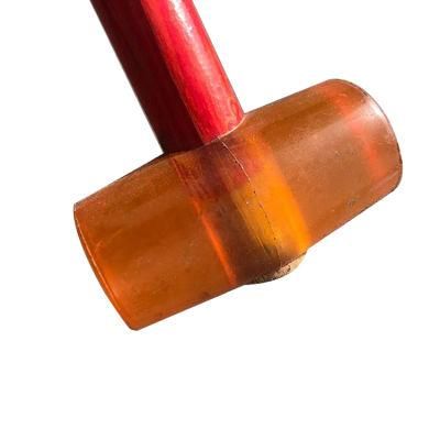 Wood Handle Rubber Mallet/Rubber Mallet Hammer/Black Rubber Mallet with Wooden Handle