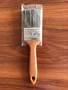 Tapered Filaments Mixed Bristle Paint Brush with Plastic Handle