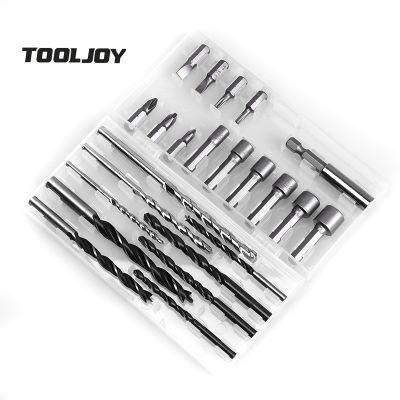 23PC in 1 Multifunction Drill Bit with Nut Bit Screwdriver Bit Set