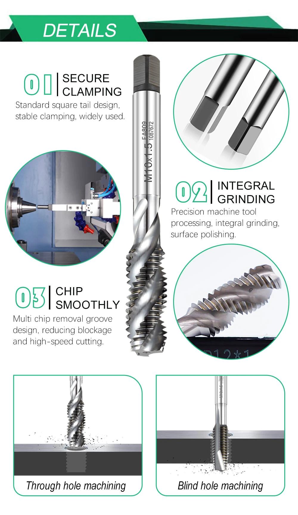 Powder Metallurgy High Speed Steel Machine Tap