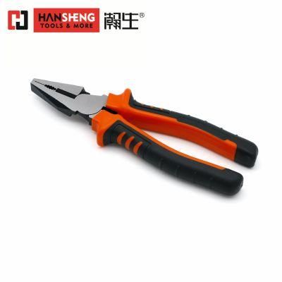 Professional Combination Pliers, Made of Cr-V, Whole Body Heat Treatment, German Type, High Quality, High Leverage Pliers, Labor Saving Plier