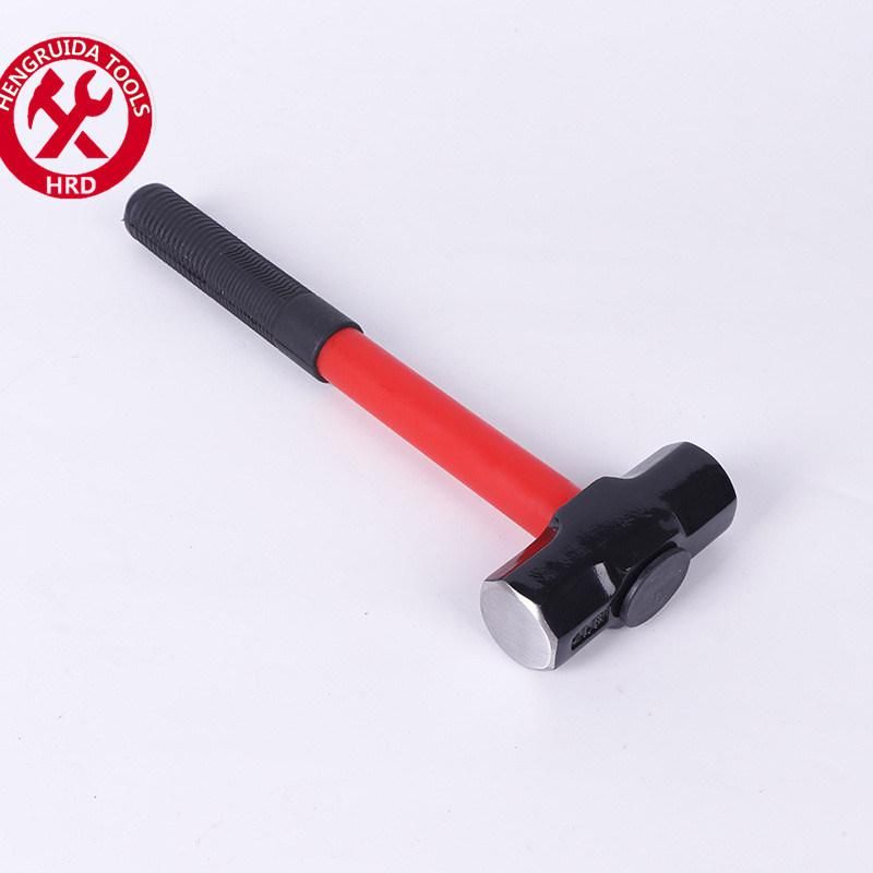 Sledge Hammer with Half Plastic Coated Handle, Drop Forged Steel