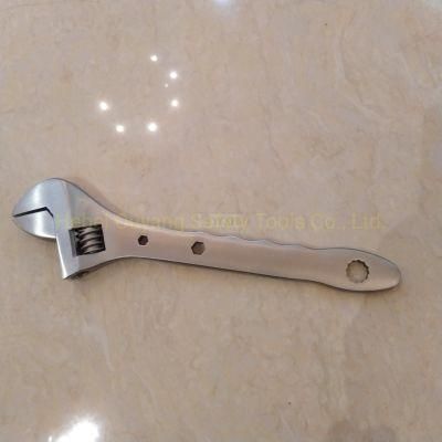 Stainless Steel Hand Tools Adjustable Spanner/Wrench 10&quot; Ss 304/420/316