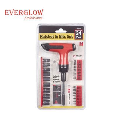 China Supplier 24PC Ratchet Screwdriver Set