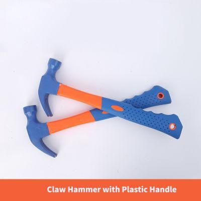 Claw Nailing Tool Hardware Household Woodworking Plastic Handle Hammer Duckbill Claw Hammer