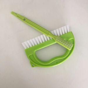 5 in 1 Kitchen Bathroom Cleaning Tile &amp; Grout Brush with Nylon Bristles