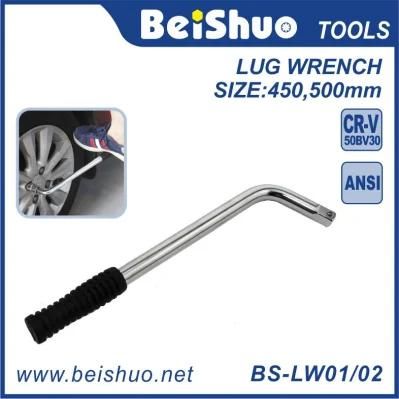L Type Socket Lug Wrench with Anti-Slip Handle