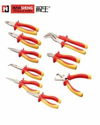 Professional Hand Tool, Hardware, Made of Cr-V, VDE Combination Pliers with VDE Certificate