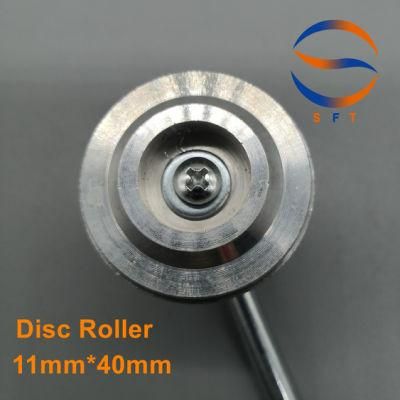 40mm Customized Aluminium Disc Rollers Paint Rollers for Fiberglass Laminating