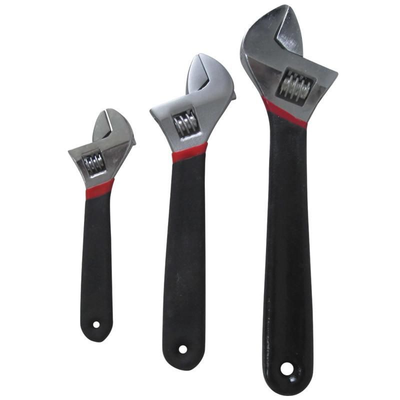 Professional Chrome Plated Adjustable Wrench (FY01A)