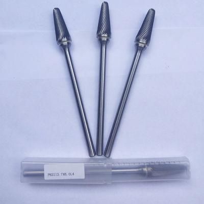 Excellent Performance F Type Tungsten Carbide Burrs With Long Shank