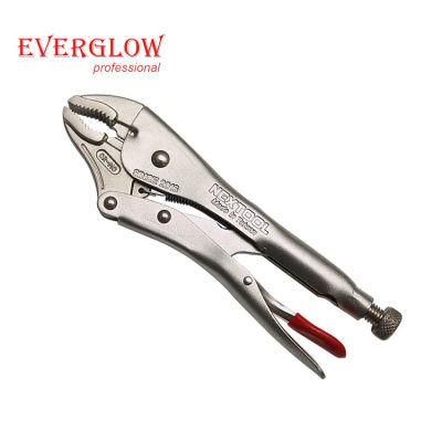 Curved Jaw 10inch Locking Plier Lock-Grip Pliers with Plastic