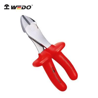 WEDO Diagonal Pliers 7&quot; Insulated Cutting Pliers Dipped Heavy Duty Pliers
