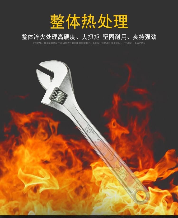 Factory Direct Sale Adjustable Wrench Spanner