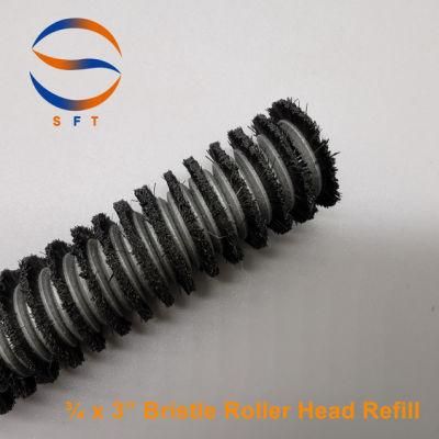 &frac34; X 3&rdquor; Bristle Brush Rollers Head Refill for FRP Laminating