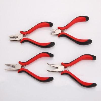 Professional Mini Pliers, Hardware Tool, Hand Tool, Mini Pliers, CRV or Carbon Steel, Nickel Plated, PVC Handle