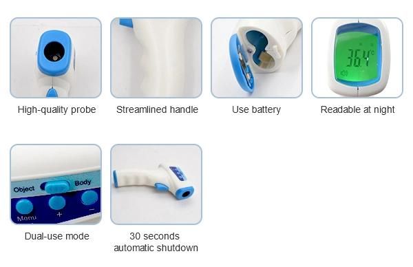 High Precision Baby Adult Forehead Temperature Gun Infrared Body Temperature Gun