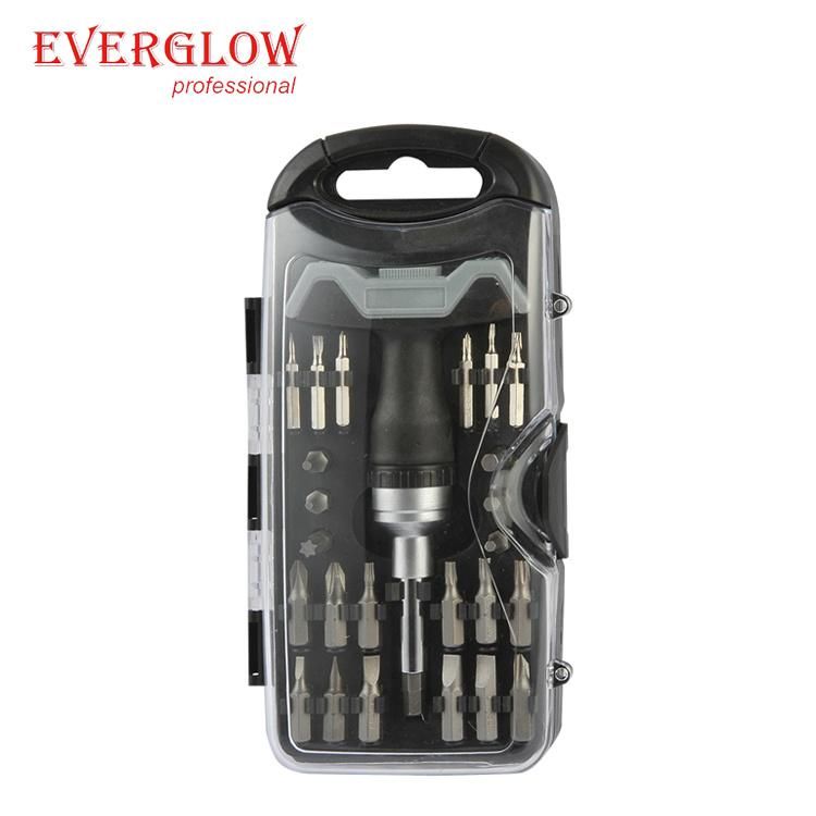 23PC Household Ratchet Screwdriver Set