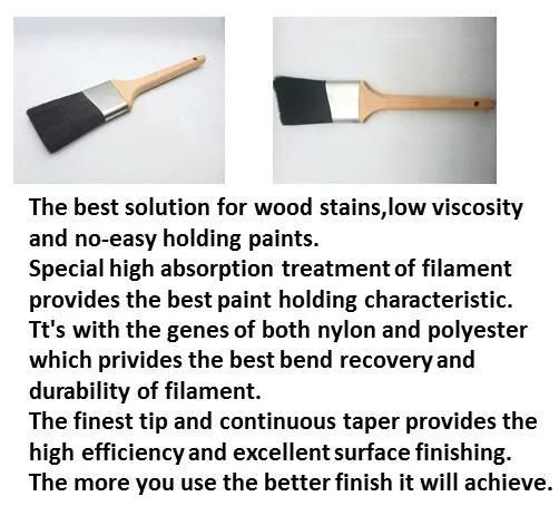 Chopand Professional Customizable Size Logowooden Handle Seamless Paint Brush