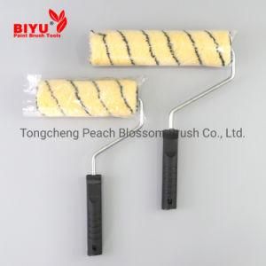 Professional 9 Inch Rubber Plastic Handle Paint Roller Brush