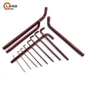 Exquisite S2 Copper Bronze L Wrench Ball Point Hex Key