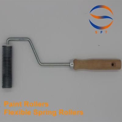 1&prime; &prime; Steel Flexible Spring Rollers Paint Rollers for FRP Laminating