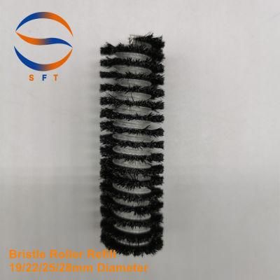 25mm Diameter Bristle Brush Roller Refill Heads Fiberglass Paint Rollers