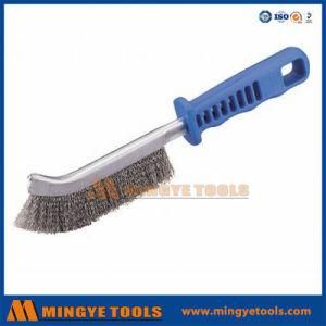 Knife Wire Brush Steel Wire/ Brass with Plastic Handle Knife