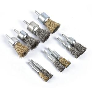 Industrial Grade Best Price Cleaning Brass Wire Brush for Drill