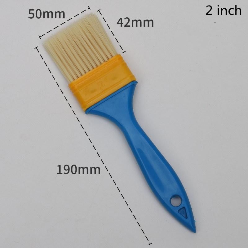 Flat Paint Brush with Plastic Handle
