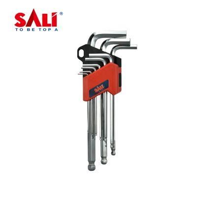 Sali Professional High Performance Carbon Steel 9PCS Set Allen Wrench