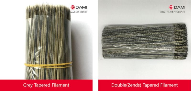 Plastic Polyester Nylon PBT Pet Fiber Wire Filament Material Brush Bristles for Oil Paint Cleaning Rust Brush