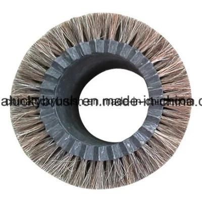 Horse Hair Round Wheel Brush (YY-704)