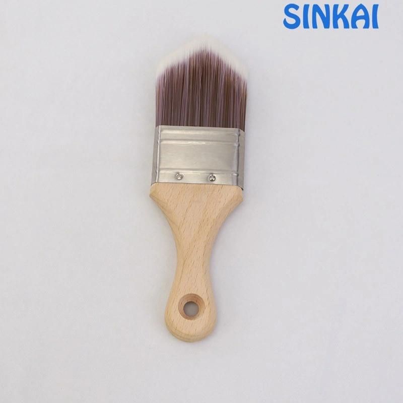 Filament Brush, Pure Bristle Paint Brush, Brush Paint Brush with Synthetic Filament Mixed Natural Bristle