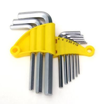 9PCS Ball End Security Hex Key Spanner Allen Wrench Set