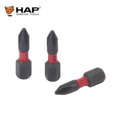 Customized Packing Professional S2 pH1 25mm Impact Screwdriver Bits