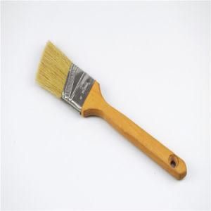 Log Color Wooden Handle Pig Bristle Paint Brush