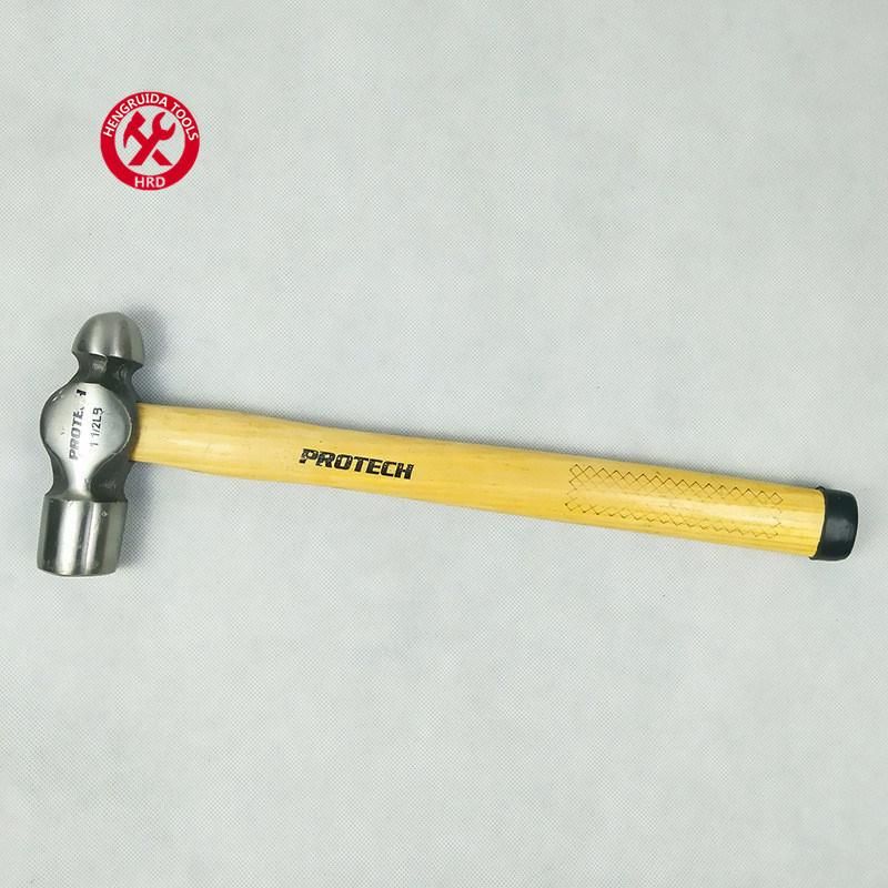 Ball Hammer Ball Peen Hammer with Wood Handle