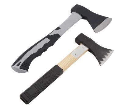 OEM Outdoor Stainless Steel Wooden Camping Axe