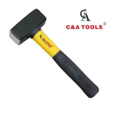 German Type Stoning Hammer with Fiberglass Handle