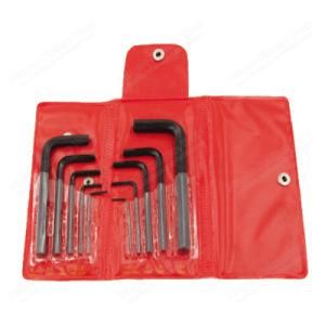 10PCS Standard Hex Key Set PVC Bag Allen Wrench for Hand Tools