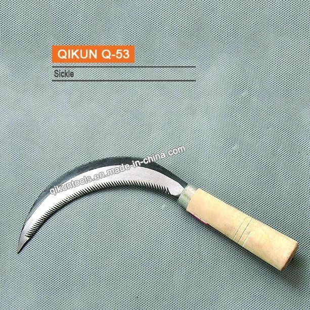 Q-52 Wooden Handle Sickle