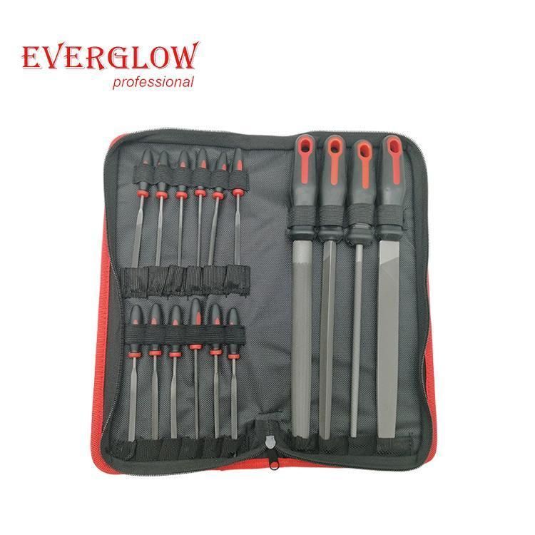 16PC Steel File Set Hand Tool Set