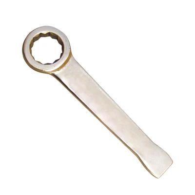 WEDO Titanium Spanner Striking Box Wrench Non-Magnetic Rust-Proof Corrosion Resistan Slogging Ring Wrench